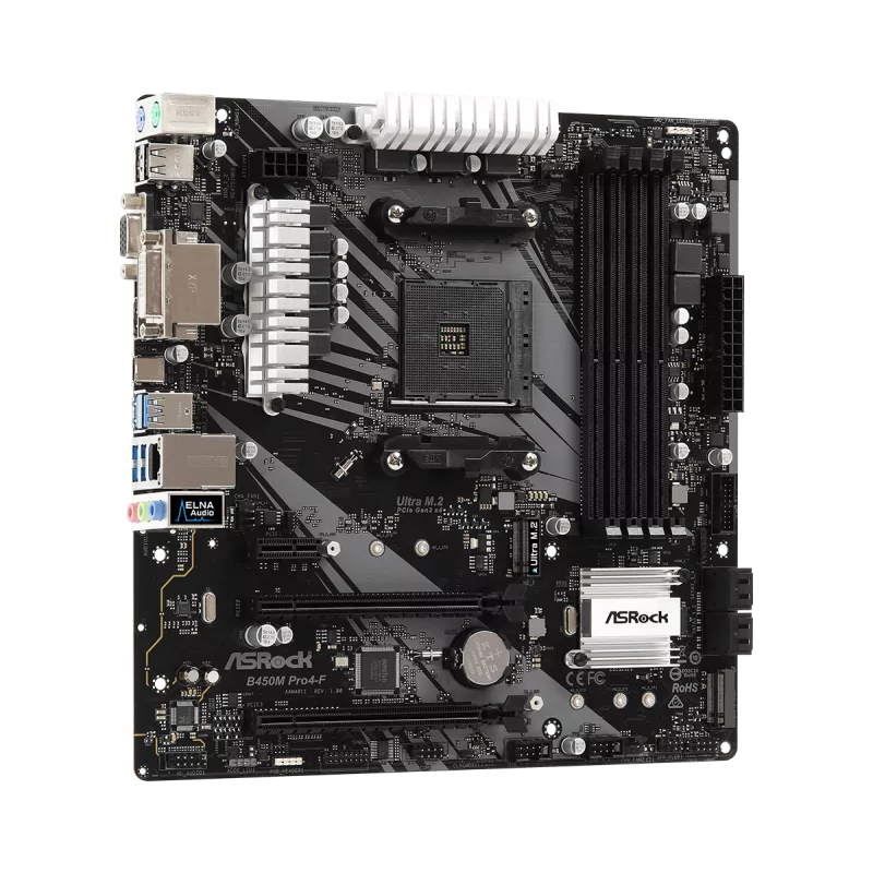 ASRock B450M Pro4 -f